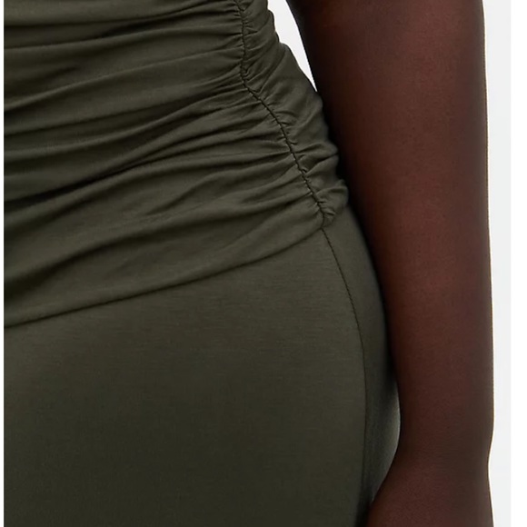 Olive Jersey Maxi Dress - Picture 7 of 7